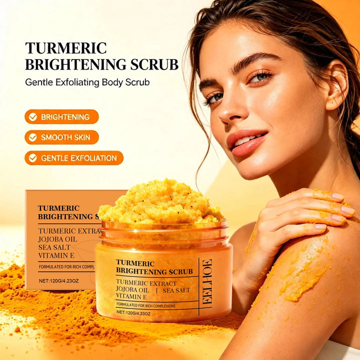 Vitamin E & Turmeric Brightening Body Scrub – 120g