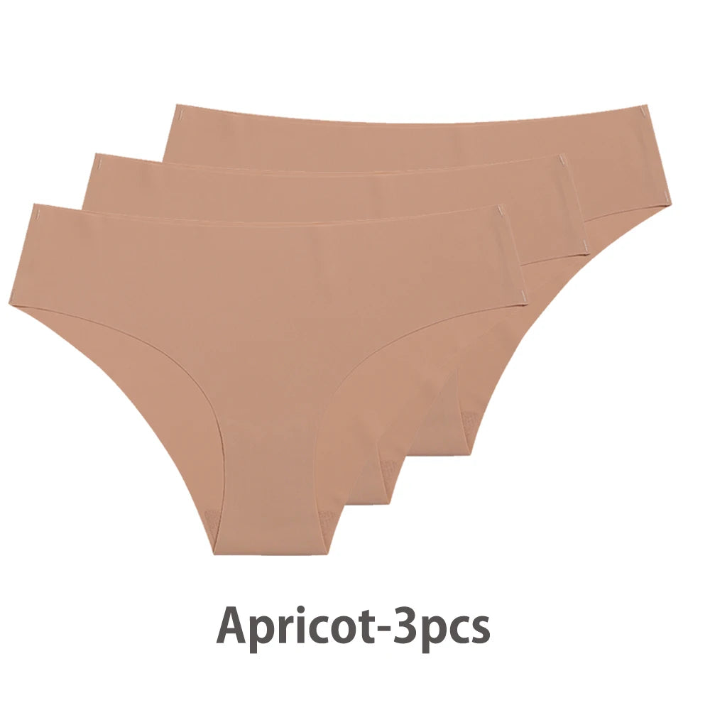 Seamless Ice Silk Briefs – 3-Pack
