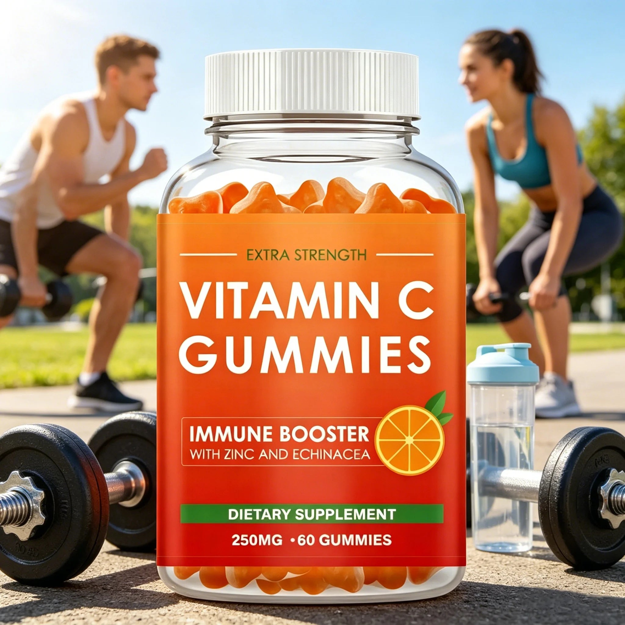 Vitamin C Gummies – Immunity & Skin Support