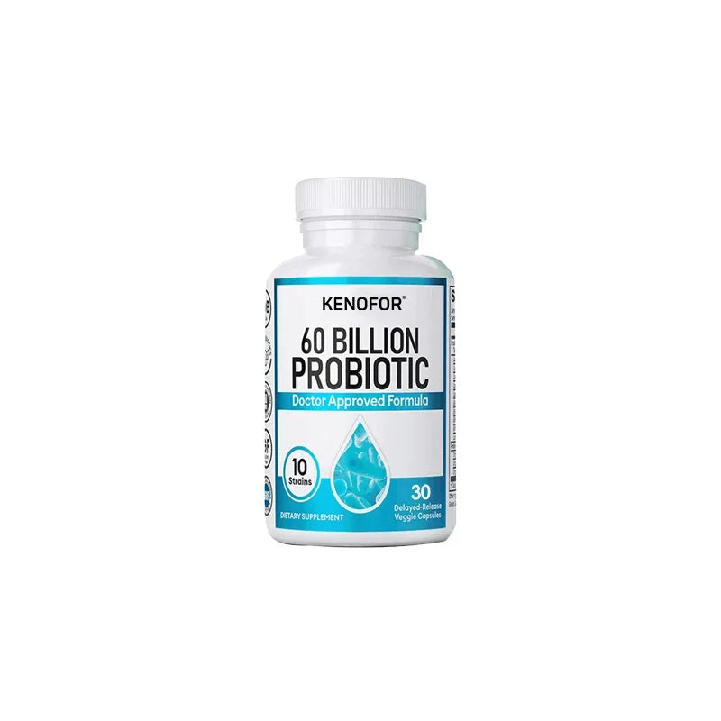 60 Billion CFU Probiotic with Prebiotics