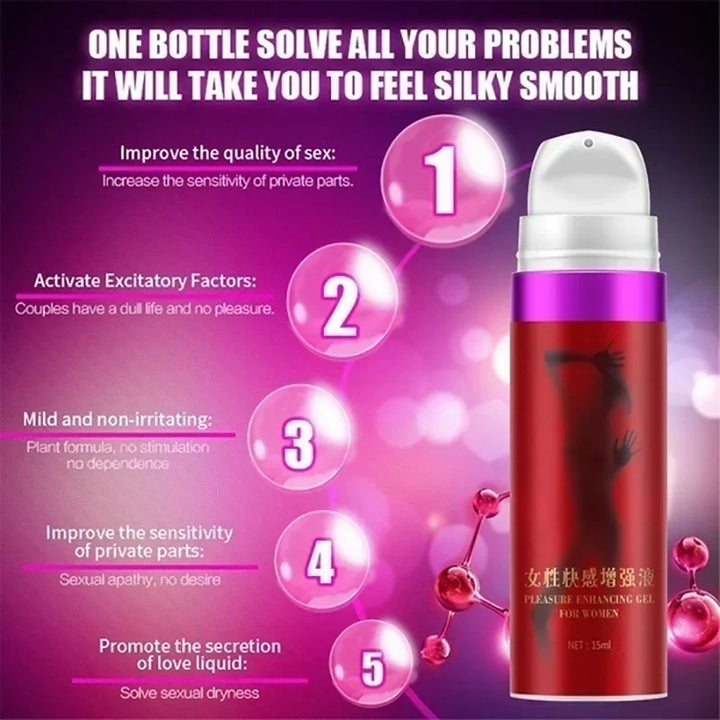 Intimate Pleasure Enhancement Gel for Couples