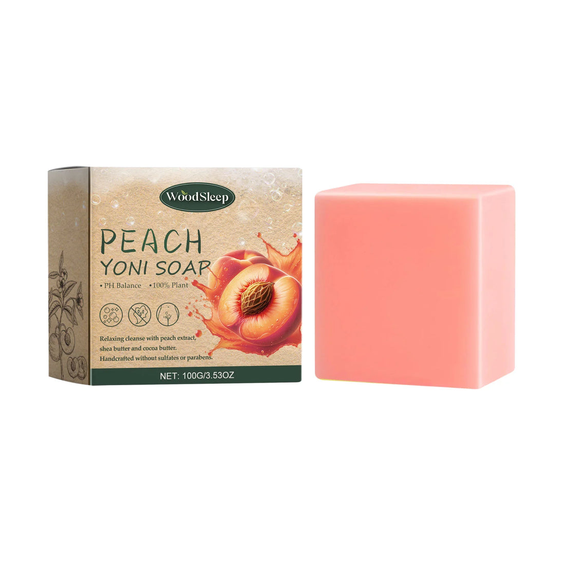Yoni Bar Soap – Strawberry pH Balance Wash