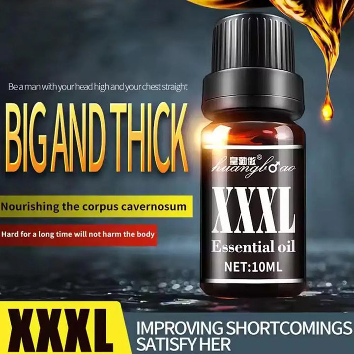 Men's Performance Massage Oil – Enlargement & Endurance Gel