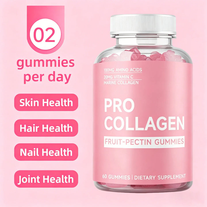 Biotin Gummies for Hair, Skin & Nails
