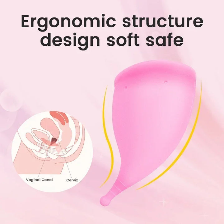 Reusable Medical Grade Silicone Menstrual Cup