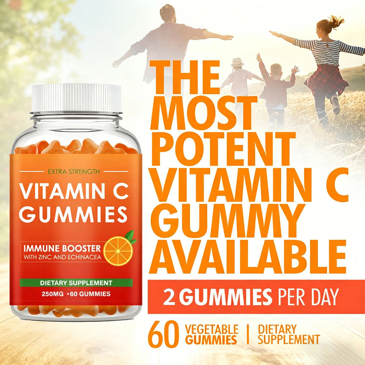 Vitamin C Gummies – Immunity & Skin Support