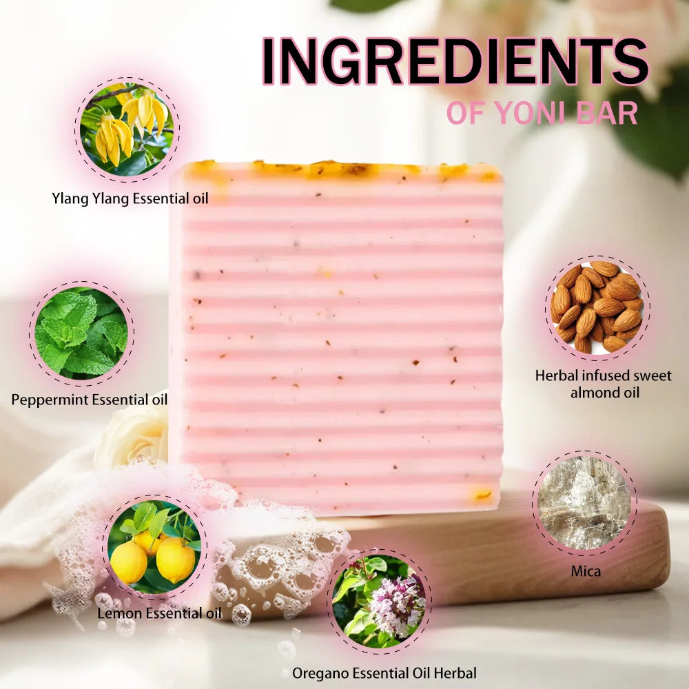 Premium Yoni Bar Soap – Natural & Vegan Feminine Care