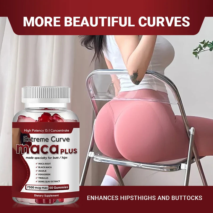 Maca Root Gummies for Curves & Vitality