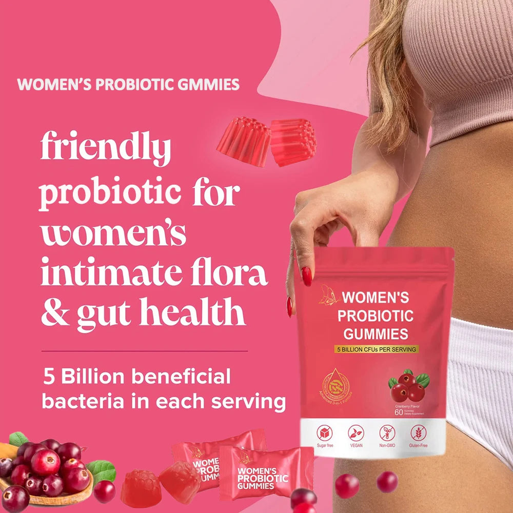 Women's Probiotic Gummies for Feminine Balance