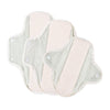 Reusable Cotton Cloth Menstrual Pads – 3-Pack with Lace Trim