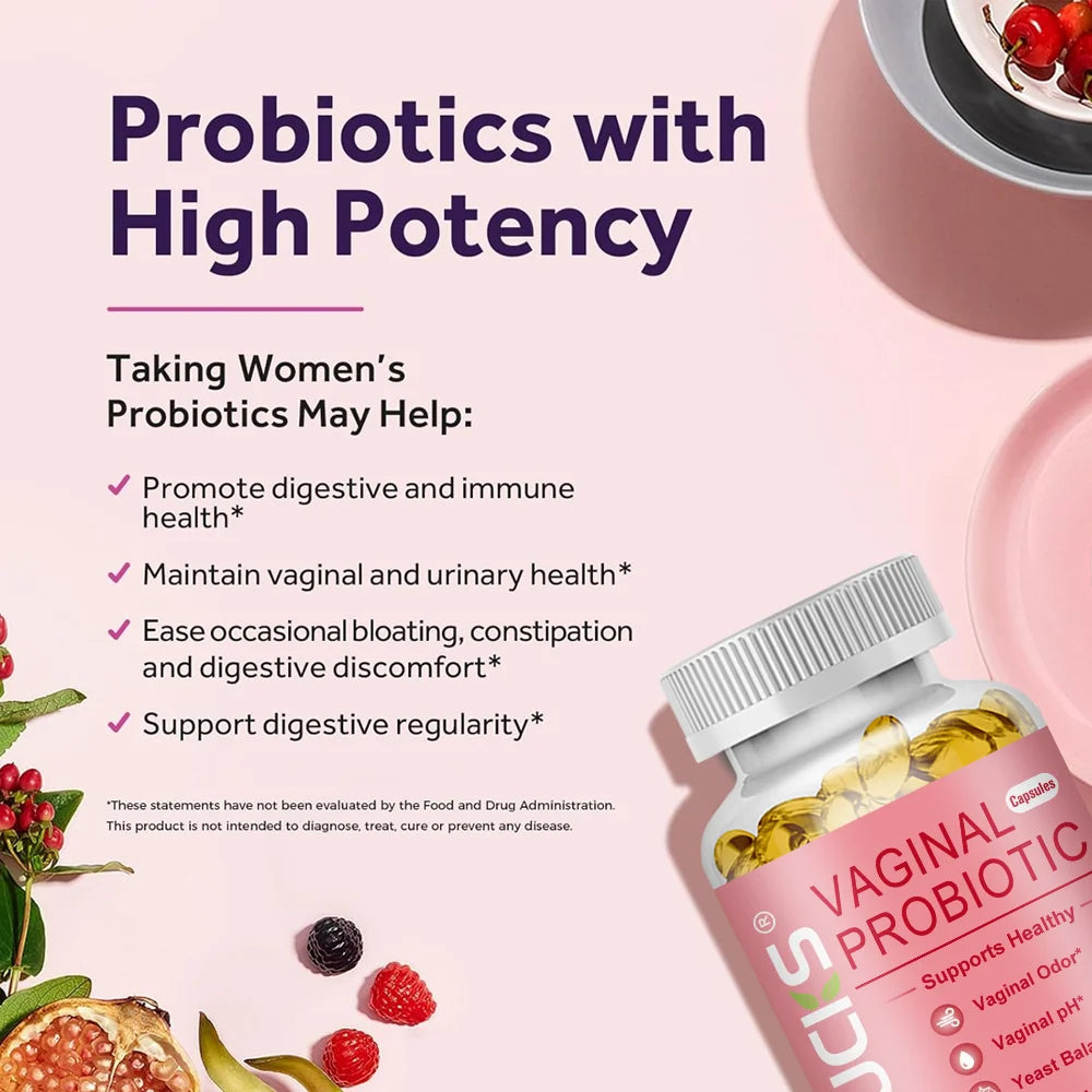 Vaginal Probiotics for Women with Prebiotics