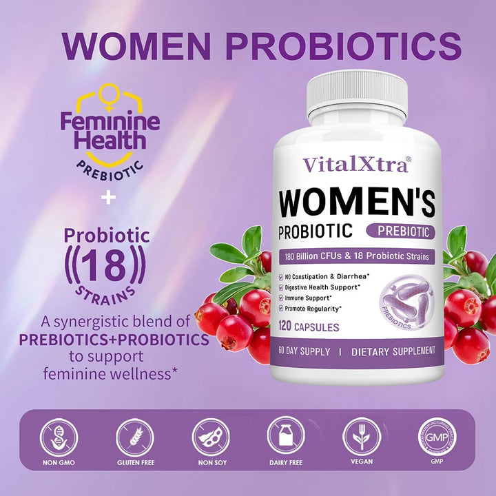 Women's Probiotic 180 Billion CFU – 18 Strains