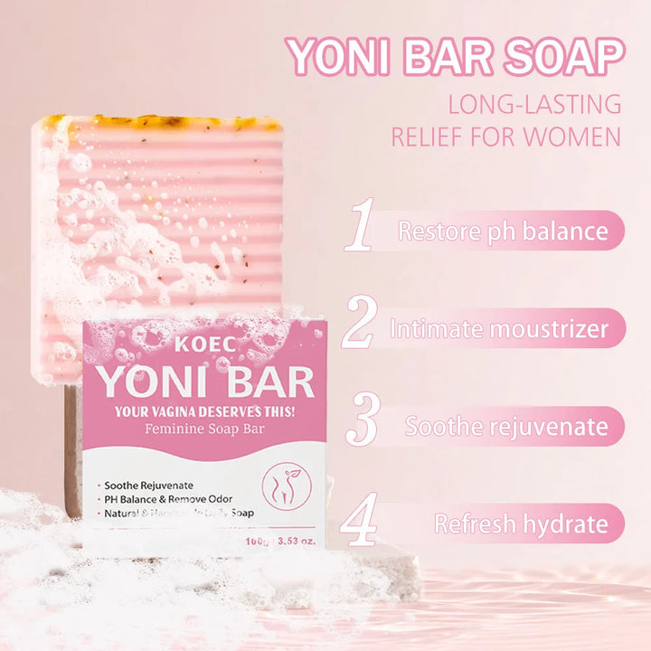 Premium Yoni Bar Soap – Natural & Vegan Feminine Care