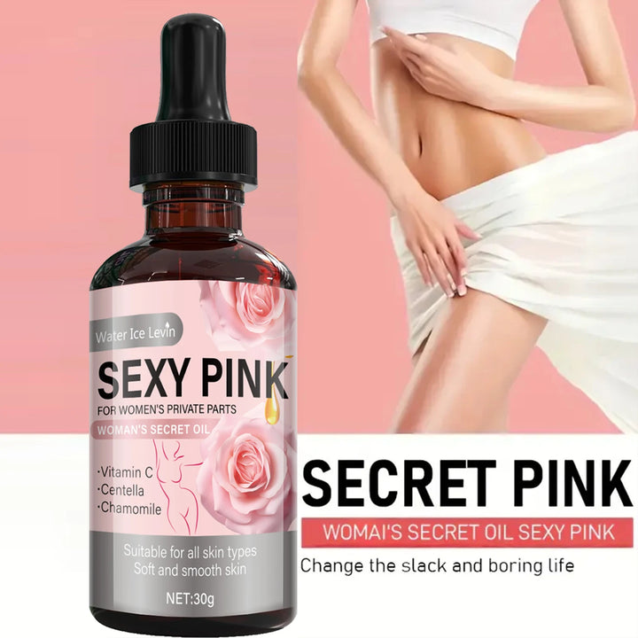 Secret Pink Intimate Oil – Vitamin C & Chamomile Skin Revitalizer