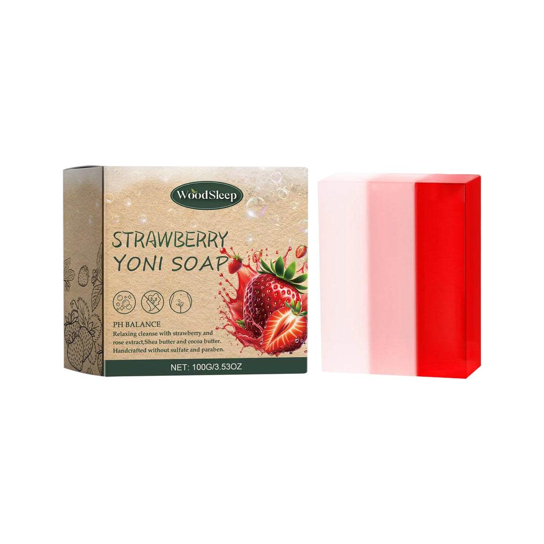 Yoni Bar Soap – pH Balance & Deep Cleanse