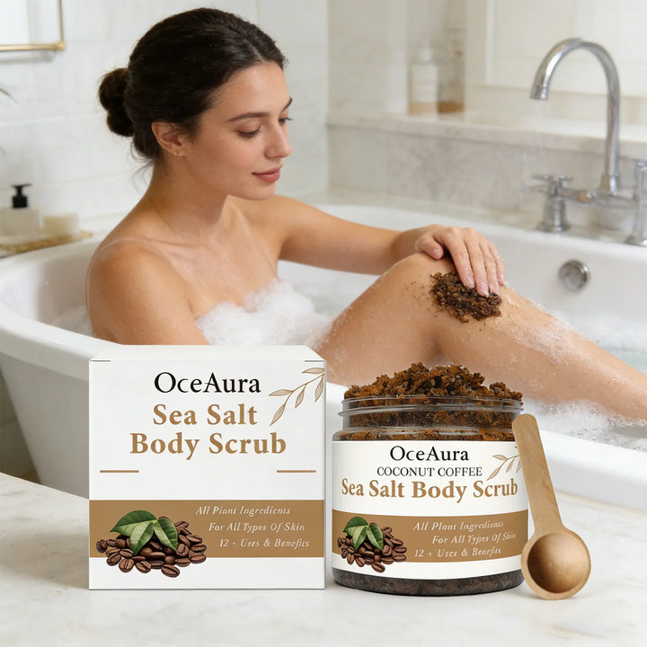 Coconut Coffee Body Scrub – Exfoliating & Moisturizing, 100g