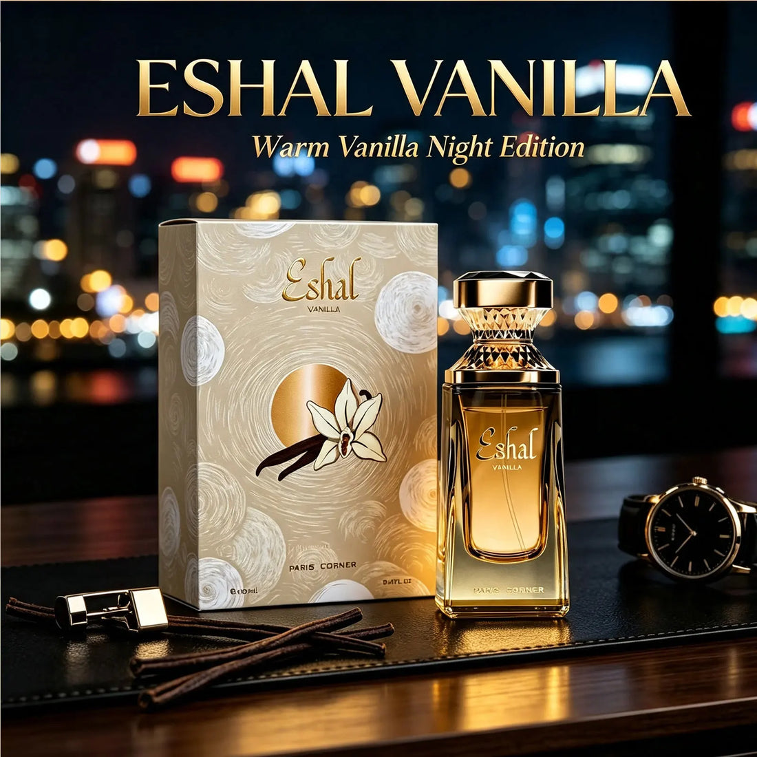 Eshal Vanilla EDP – Unisex Floral Fragrance 100ml