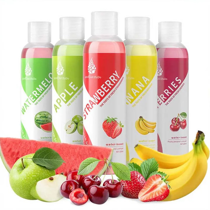 Fruit-Flavored Water-Based Personal Lubricant