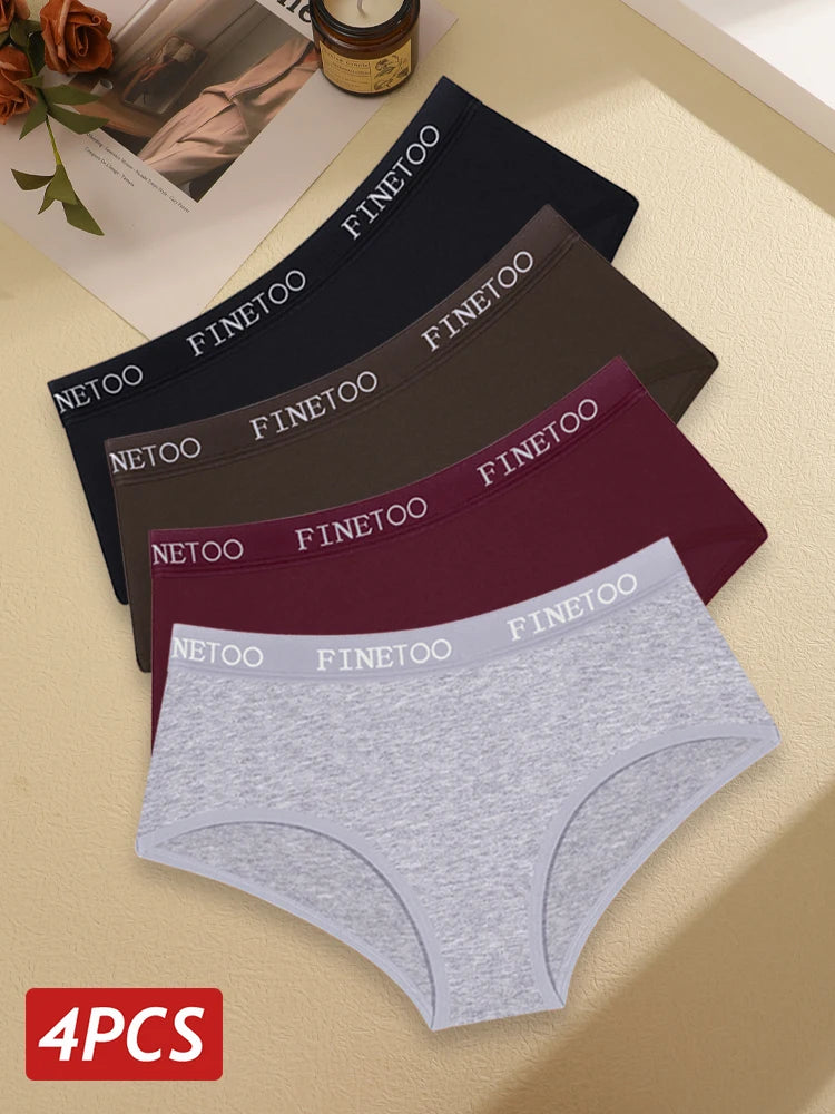 Women's Cotton Low-Rise Briefs – 4/5-Pack
