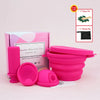 Silicone Menstrual Disc Starter Kit with Pull-Out Tab & Case