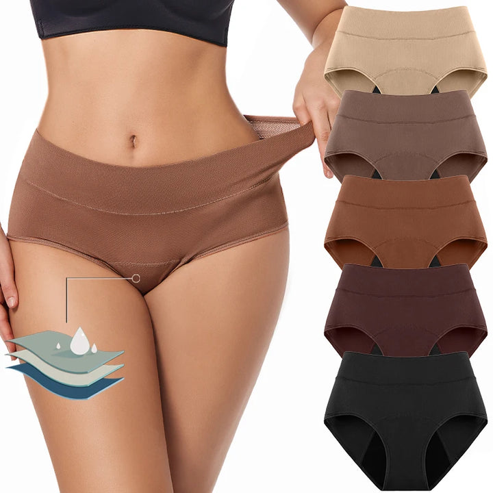 3-Layer Absorbent Period Underwear – Breathable Briefs