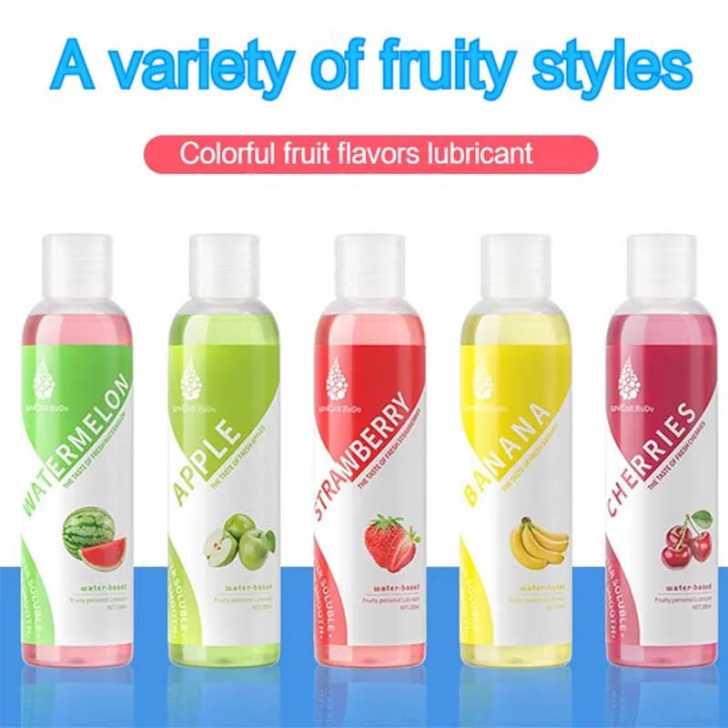 Fruit-Flavored Water-Based Personal Lubricant