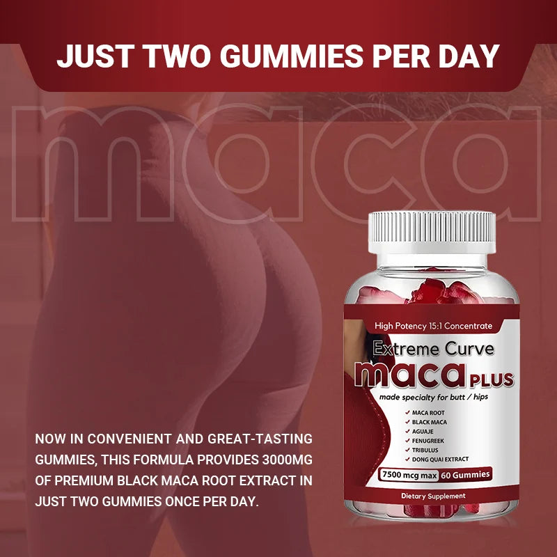 Maca Root Gummies for Curves & Vitality