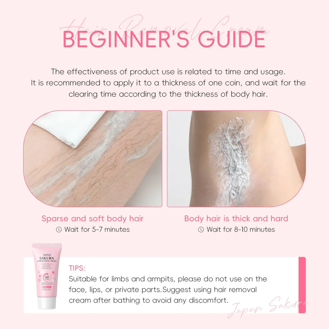 Gentle Hair Removal Cream for Men & Women – 50g