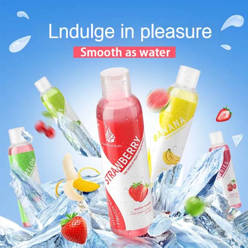 Fruit-Flavored Water-Based Personal Lubricant