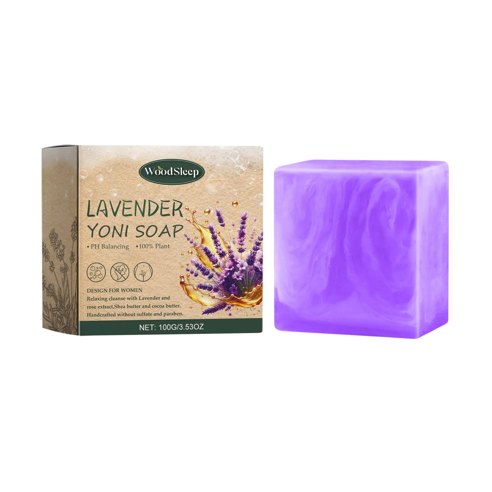 Yoni Bar Soap – Strawberry pH Balance Wash