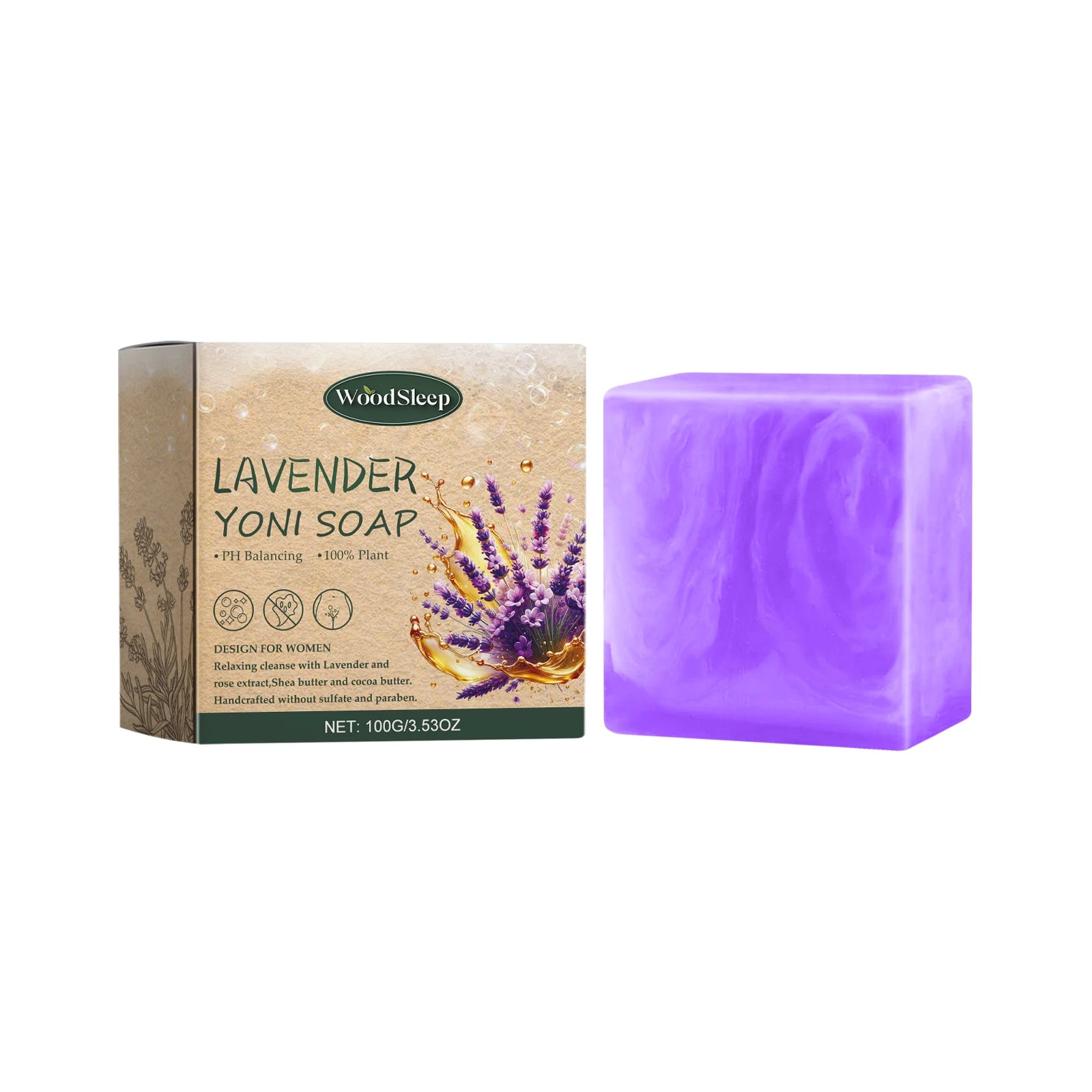 Yoni Bar Soap – pH Balance & Deep Cleanse