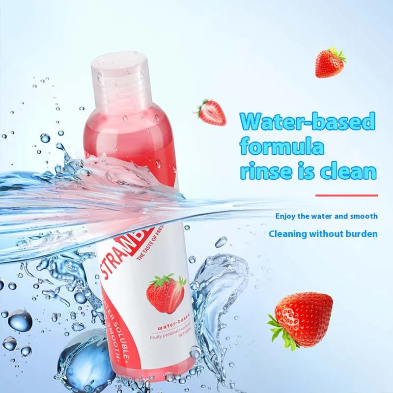 Fruit-Flavored Water-Based Personal Lubricant