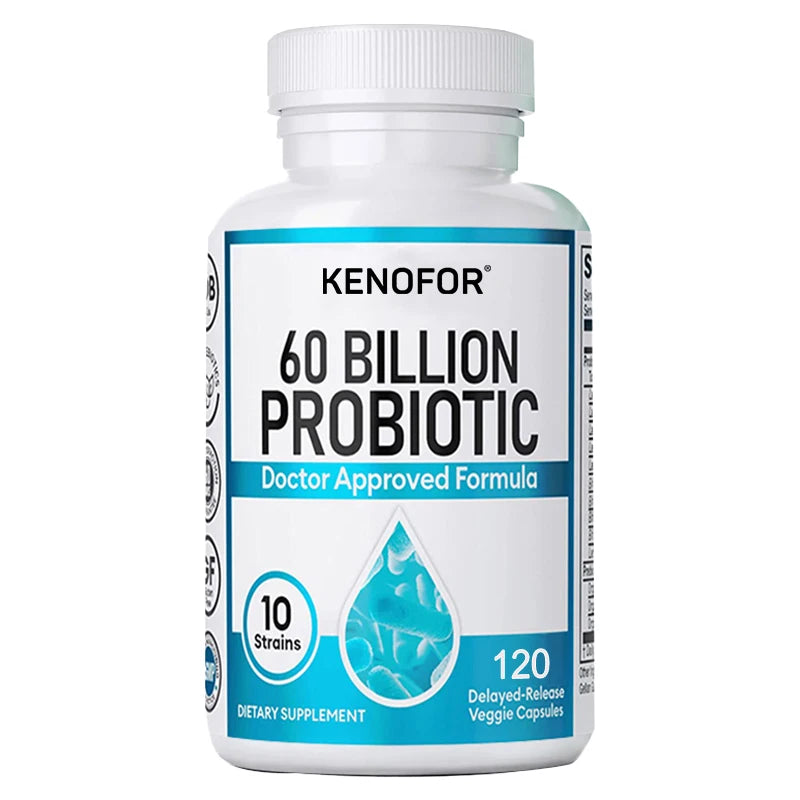 60 Billion CFU Probiotic with Prebiotics