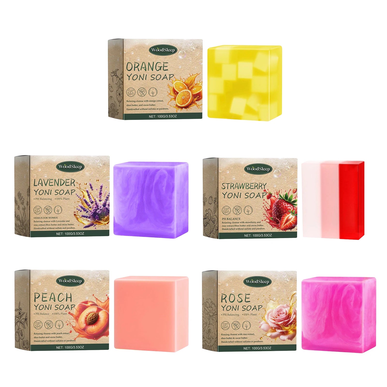 Yoni Bar Soap – pH Balance & Deep Cleanse