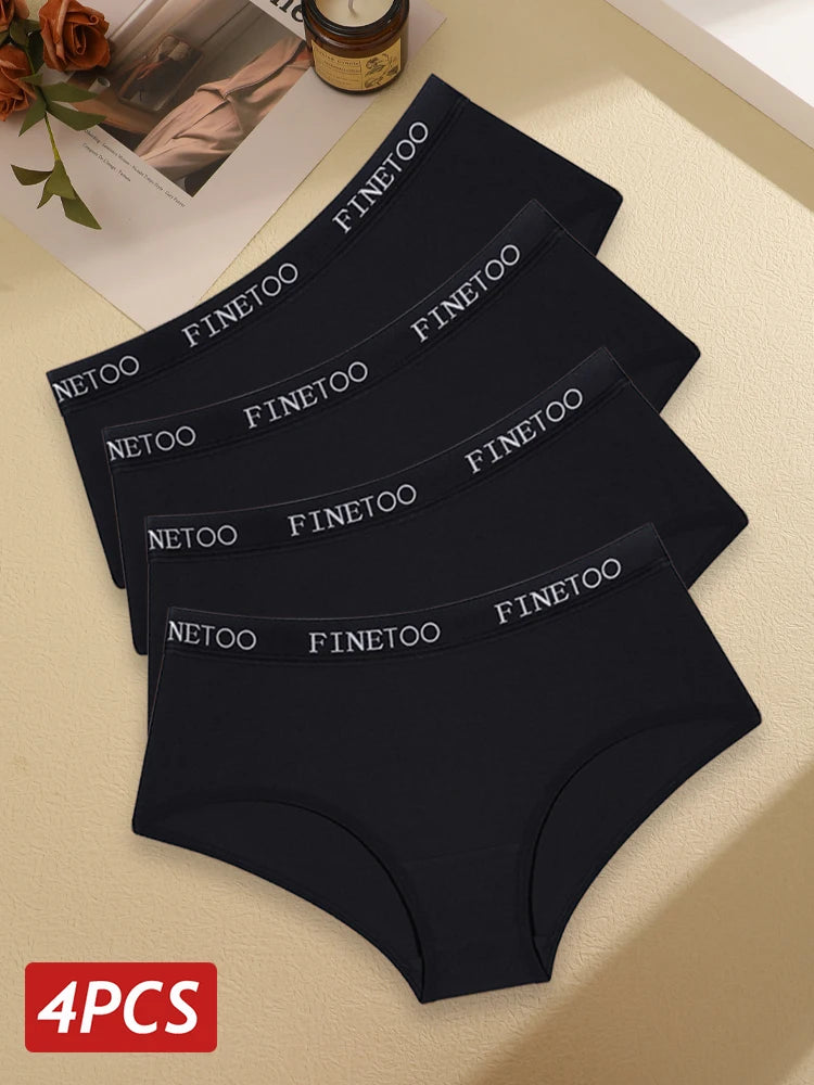 Women's Cotton Low-Rise Briefs – 4/5-Pack