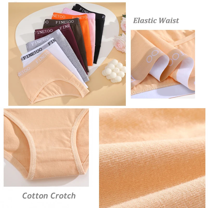 Women's Cotton Low-Rise Briefs – 4/5-Pack