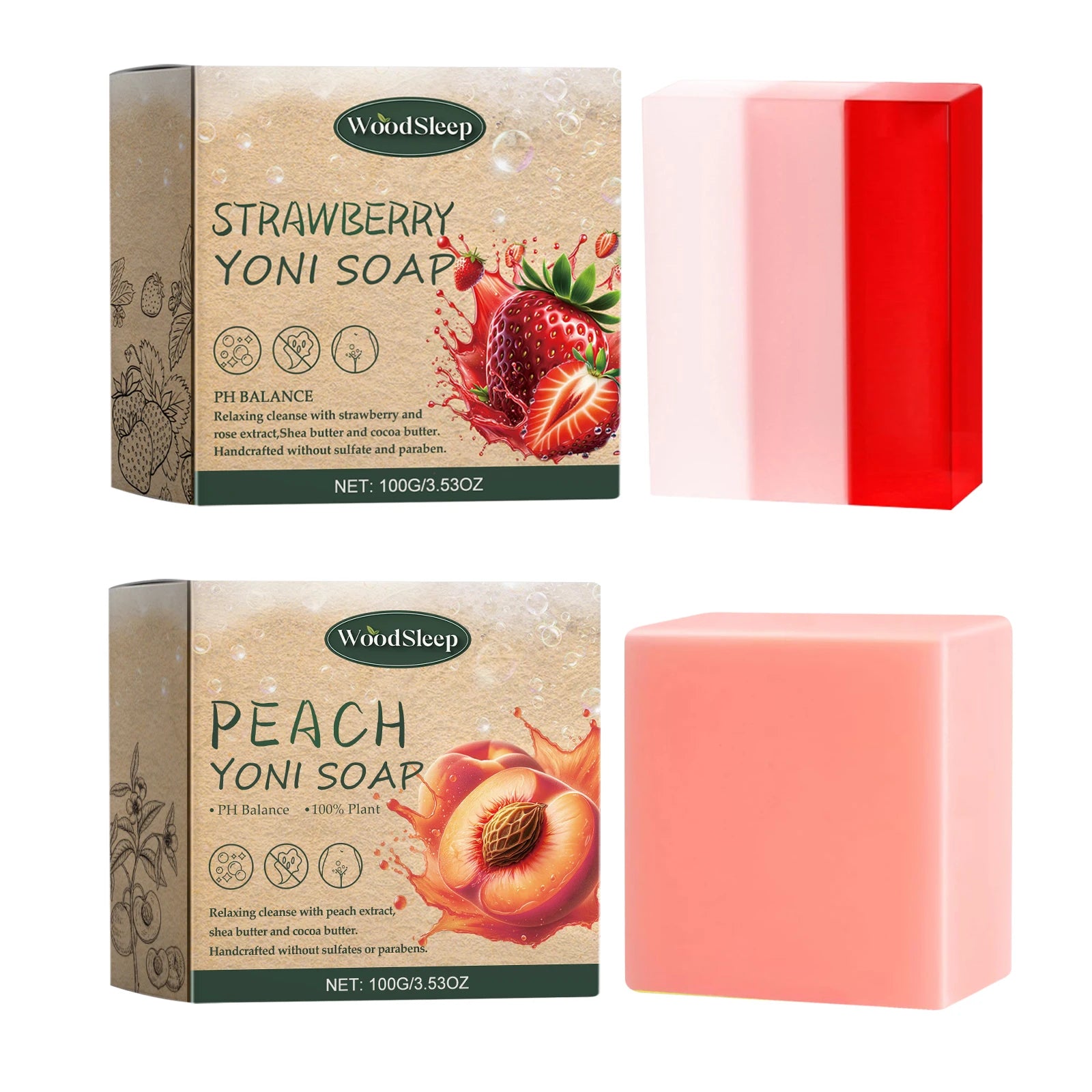Yoni Bar Soap – pH Balance & Deep Cleanse