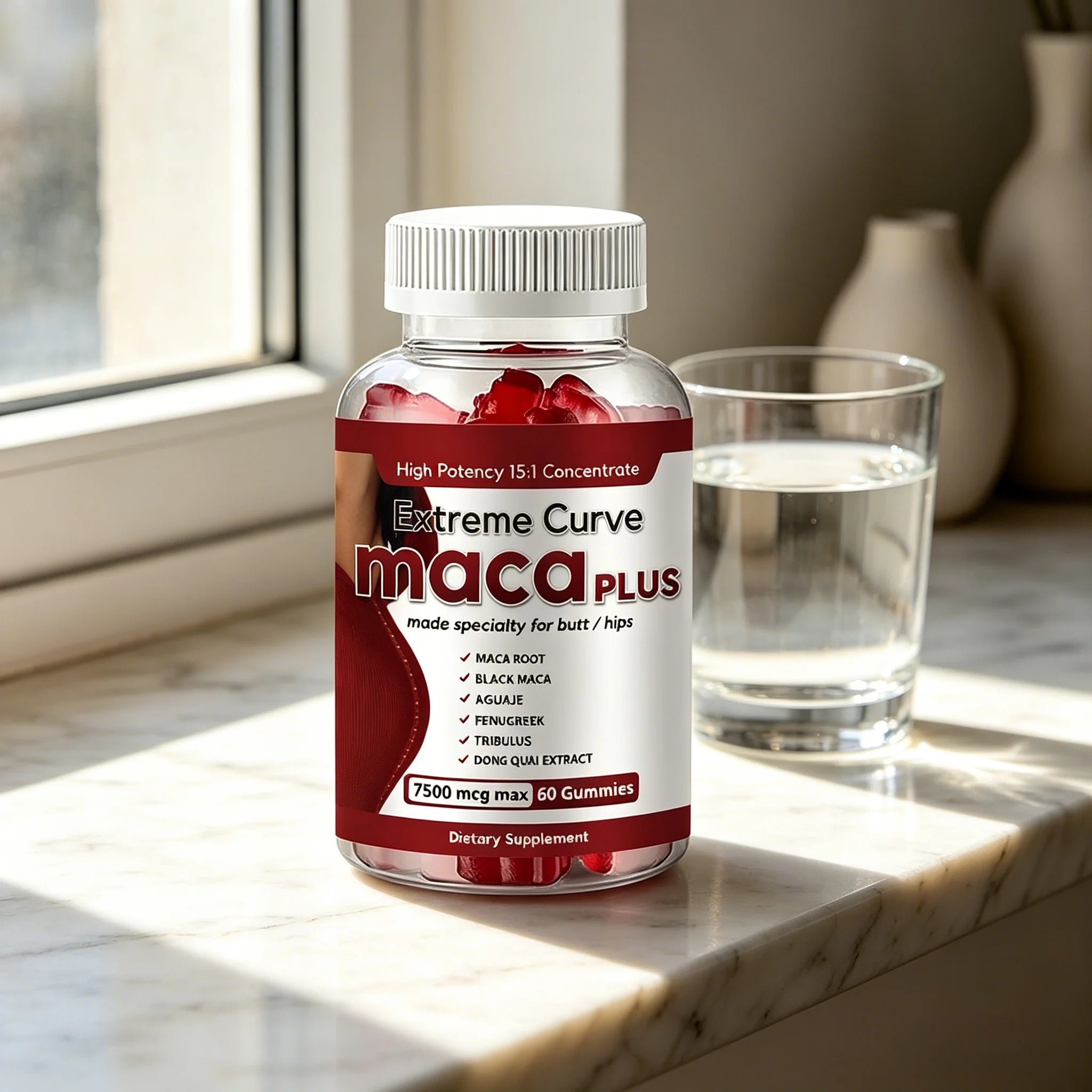 Maca Root Gummies for Curves & Vitality