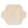 Reusable Cotton Cloth Menstrual Pads – 3-Pack with Lace Trim