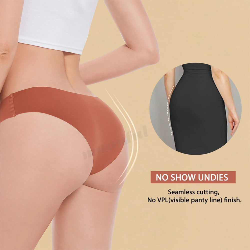 Seamless Ice Silk Briefs – 3-Pack